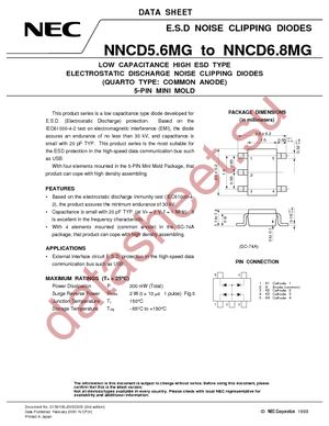 NNCD5.6MG-A datasheet  